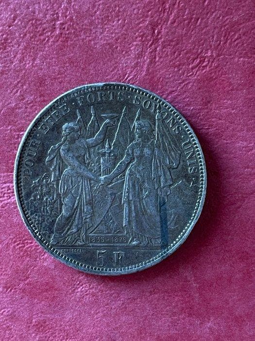 Zwitserland, Bern 5 Francs 1876 (Zonder minimumprijs), Postzegels en Munten, Munten | Europa | Niet-Euromunten