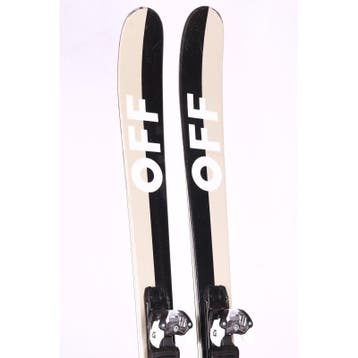 158 freeride skis OFF 90, grip walk, black/brown + Salomon, Sport en Fitness, Verzenden, Gebruikt