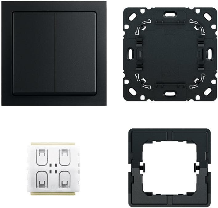 ABB Busch-Jaeger 6716 UJ-885 Future FoH Switch Set Matte, Bricolage & Construction, Systèmes d'alarme, Envoi