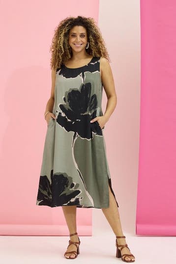 Zhenzi jurk JanelXXL=58Maat 46/48 (XL) of groter, Kleding | Dames, Jurken, Verzenden, Nieuw, Maat 46/48 (XL) of groter, Overige kleuren