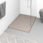 vidaXL Douchebak 100x70 cm SMC bruin, Verzenden, Nieuw