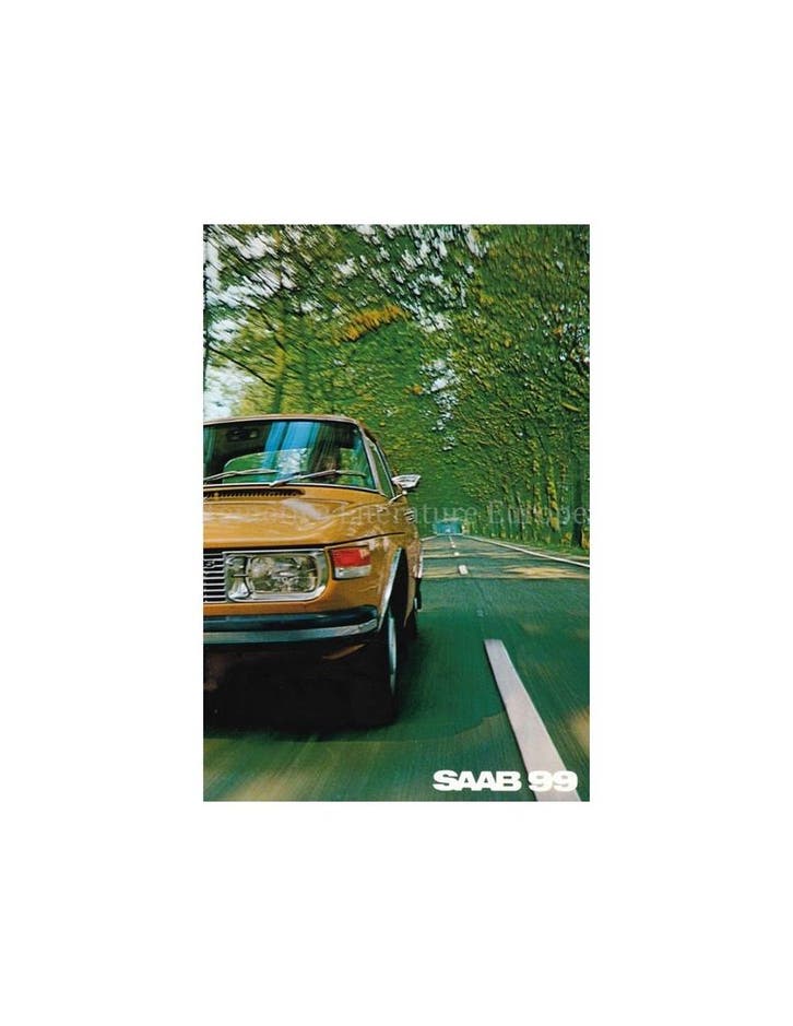 1975 SAAB PROGRAMMA BROCHURE NEDERLANDS, Livres, Autos | Brochures & Magazines