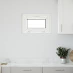 vidaXL Kelderraam RISOR 60 x 40 cm PVC en Glas, Verzenden, Nieuw