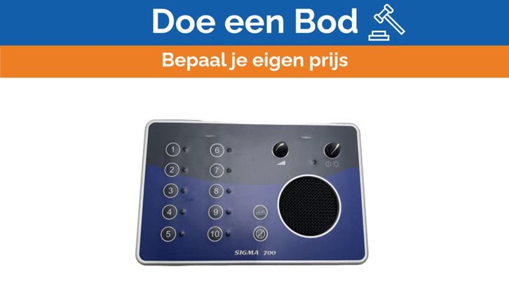 Bieden: Radio Zeeland SIGMA 700 MK1 intercom, Watersport en Boten, Navigatiemiddelen en Scheepselektronica, Ophalen of Verzenden