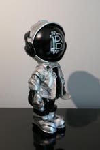 RichART - Astronaute Bitcoin - Version avec logo sur la