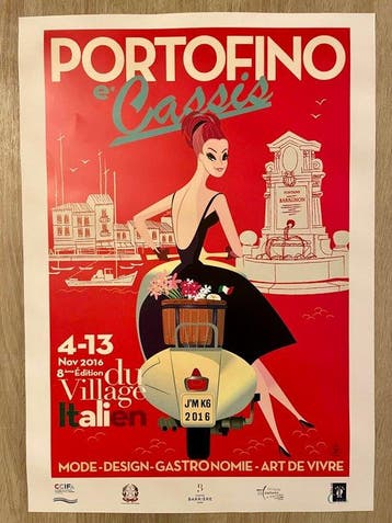 Monsieur Z - Portofino - Viva La Vespa - Année 2016