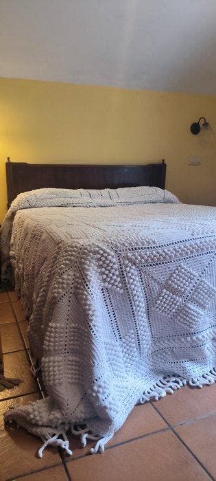 Hecho a mano - Bedsprei - 300 cm - 280 cm - Unieke gehaakte