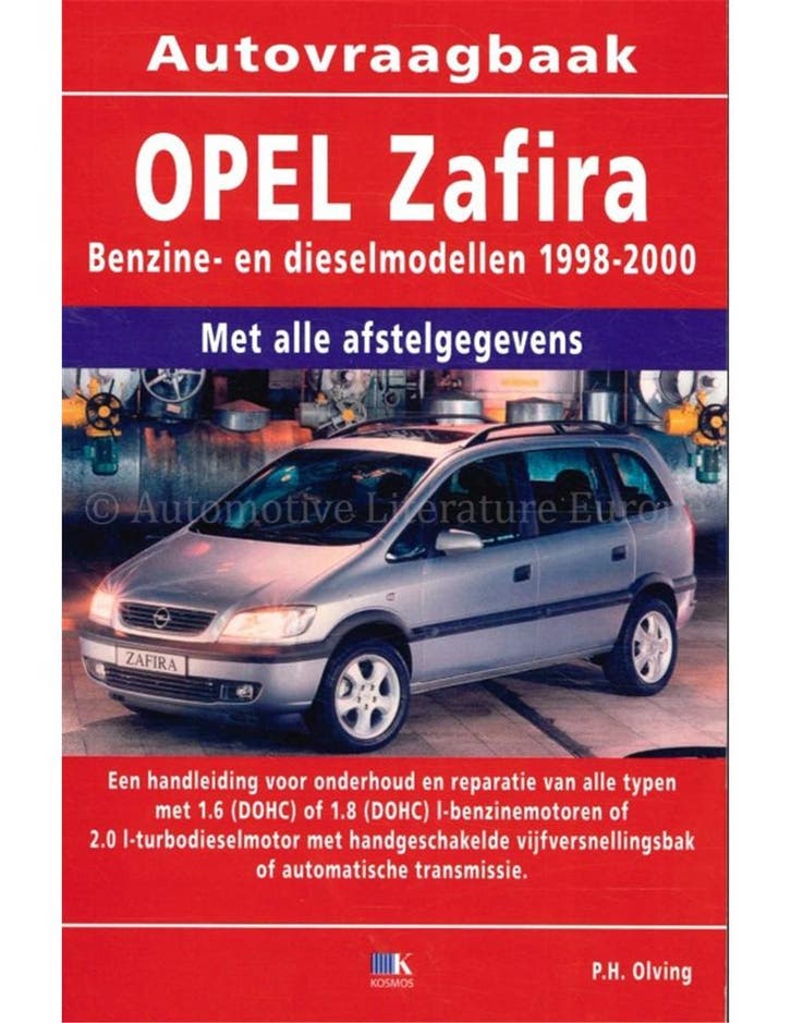 1998 - 2000 OPEL ZAFIRA VRAAGBAAK NEDERLANDS, Autos : Divers, Modes d'emploi & Notices d'utilisation