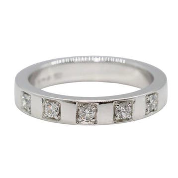 Bvlgari - Bague - Marry me band ring Platine - 5 Diamants, Nieuw