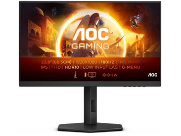 AOC 24G4X - Gaming Monitor - 23,8 Full HD 180Hz IPS - Zwart, Verzenden, Zo goed als nieuw, AOC