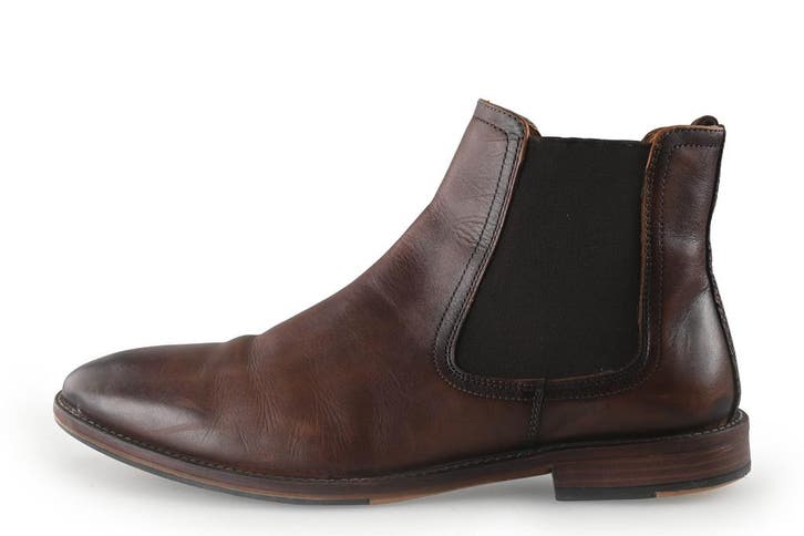 Manfield Chelsea boots in maat 42 Bruin, Kleding | Heren, Schoenen, Bruin, Gedragen, Boots, Verzenden
