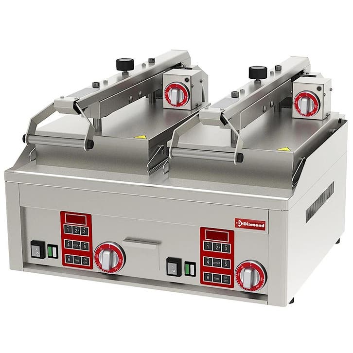 Mossel-Contactgrill | Dubbel | Glad Oppervlak 650x480, Articles professionnels, Horeca | Équipement de cuisine, Envoi