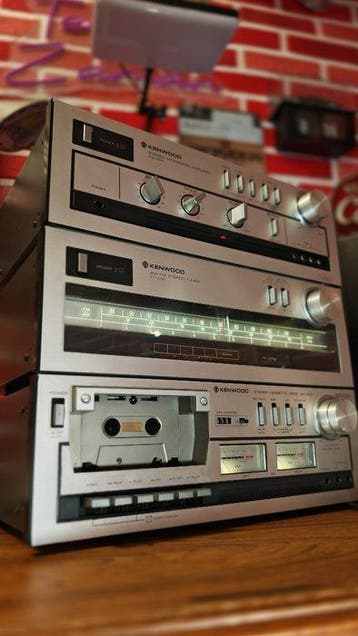 Kenwood - KX 400 , KA 300 , KT 400 Hifi-set