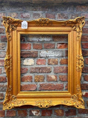Lijst - 250. Antieke goud vergulde schilderijlijst, voor