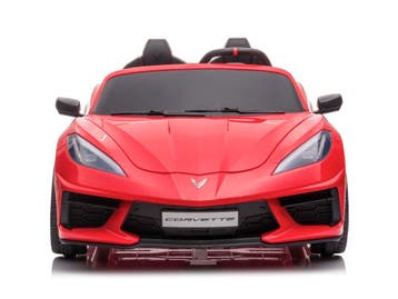 Corvette Stingray, 24 volt 2-persoons elektrische kinderauto, Ophalen of Verzenden, Nieuw, Afstandsbediening