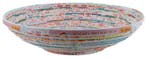 Fair Trade ronde schaal van gerecycled papier - 32 cm, Verzenden, Nieuw