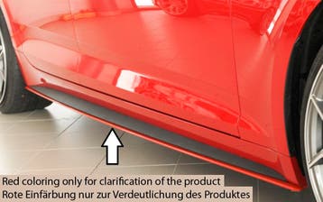Side skirt aanzetstuk | A5 Cabriolet 17- 2d cab. / A5 Coupé, Auto-onderdelen, Verzenden, Nieuw, Audi
