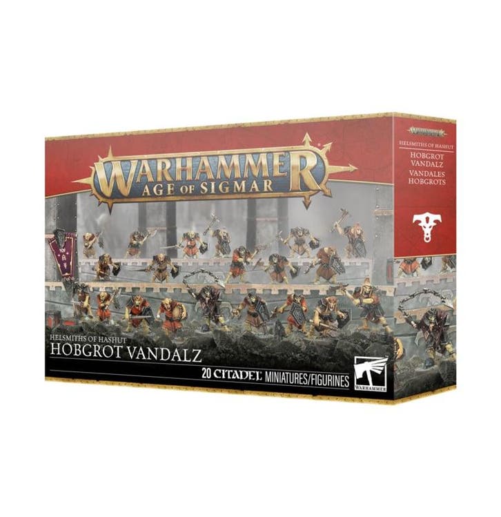 Helsmiths of Hashut Hobgrot Vandalz (Warhammer nieuw), Hobby & Loisirs créatifs, Wargaming, Enlèvement ou Envoi