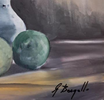 Giorgio Bergallo - FRUTTI, Antiek en Kunst, Kunst | Schilderijen | Modern