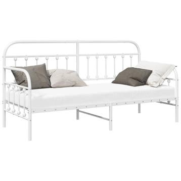 Stalen Dagbed | Tweede kansje | OP = OP (daybed), Eenpersoons, Verzenden, Wit, 190 cm of minder