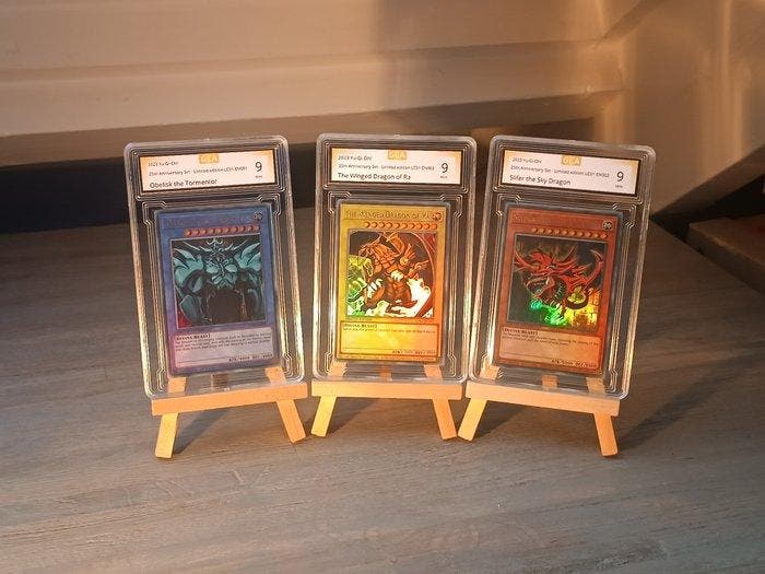 Konami - 3 Card - Yu-Gi-Oh! - Obelisk the Tormentor, Slifer, Collections, Collections Autre