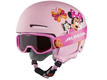 Veiling - ALPINA ZUPO DISNEY  Kinder Ski snowboard helm maat, Sport en Fitness, Skiën en Langlaufen, Gebruikt