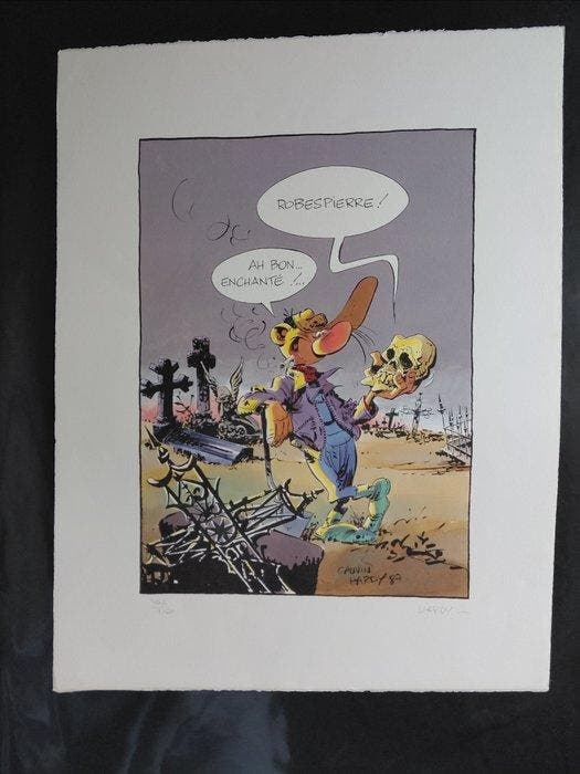 Pierre Tombal T3 - Mort aux dents + tiré à part signé - C -, Livres, BD