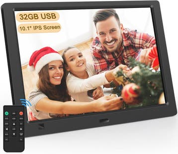 1080p Fotolijst met 32GB | Retour deal | Snel beslissen, Verzenden, Zo goed als nieuw, Afstandsbediening, 8 tot 12 inch