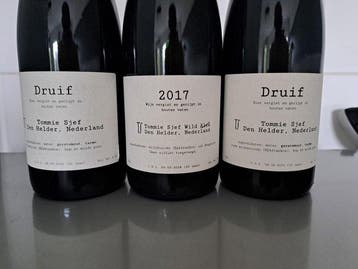 Tommie Sjef Wild Ales - Druif 2022, Druif 2025, Wijn 2017 -, Nieuw