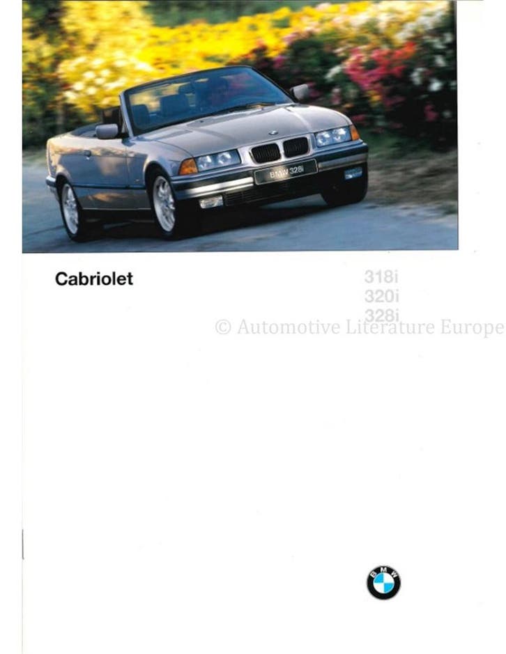 1996 BMW 3 SERIE CABRIOLET BROCHURE FRANS, Boeken, Auto's | Folders en Tijdschriften