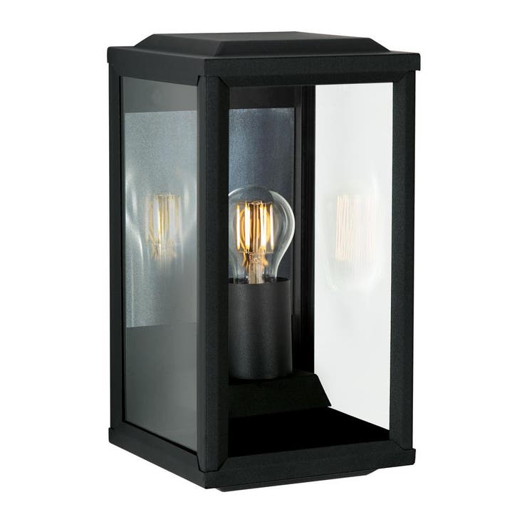 Strak & modern t Gooi Muurlamp Zwart Large met LED, Tuin en Terras, Buitenverlichting, Verzenden
