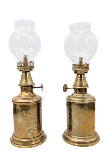Paire de lampes Pigeon et Olympe fonctionne ! XlX ème siècle