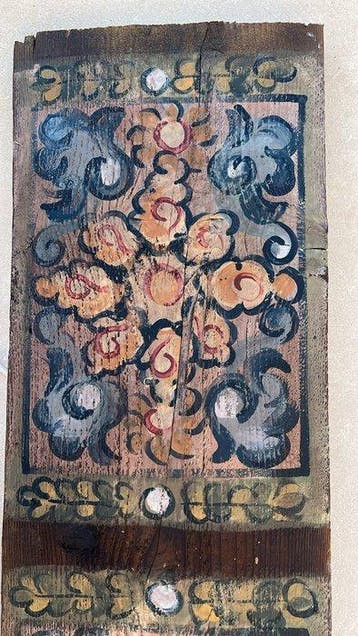 Decoratief ornament (2) - Italië - plafondplaat