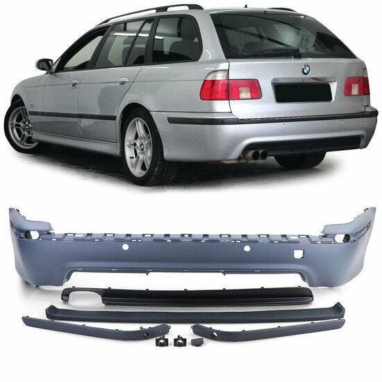M Pakket Sportlook Achterbumper + PDC BMW 5 Serie E39 B2035, Auto-onderdelen, Carrosserie, Nieuw, BMW, Achter, Bumper