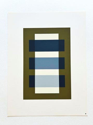 Josef Albers (1888-1976) - Interaction of Colors - XI-3