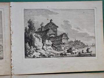 Franz Edmund Weirotter (1730-1771) - Lot. of 4 Vues de la