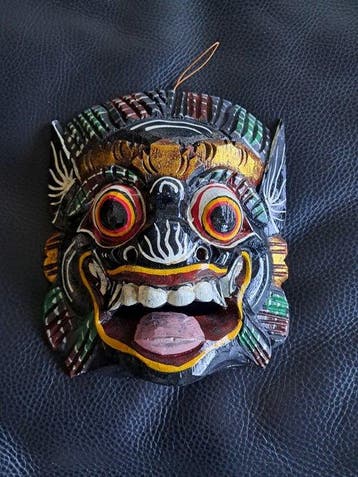 Masker Barong / boswachter van het bos - Hout - Indonesië -