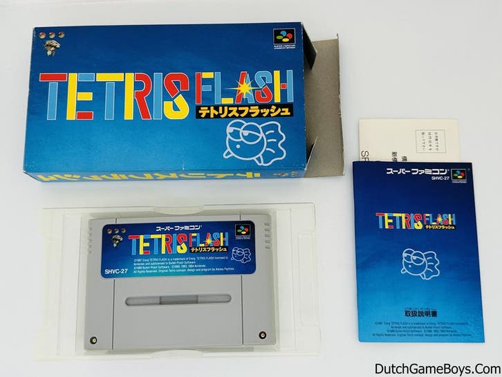 Super Famicom - Tetris Flash, Consoles de jeu & Jeux vidéo, Jeux | Nintendo Super NES, Envoi