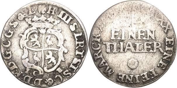 1/24 taler, daalder 1763, Reuss-aeltere Linie Untergreiz..., Postzegels en Munten, Munten | Europa | Niet-Euromunten, België, Verzenden