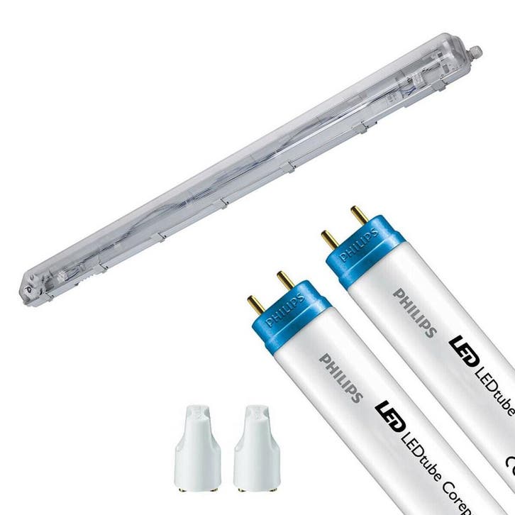LED Waterdichte TL Armatuur - Velvalux Strela 120cm, Huis en Inrichting, Lampen | Overige, Nieuw, Verzenden