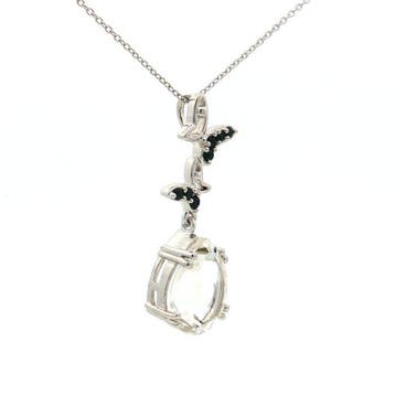 Zonder minimumprijs - 2-delige sieradenset Zilver - 9.80ct.