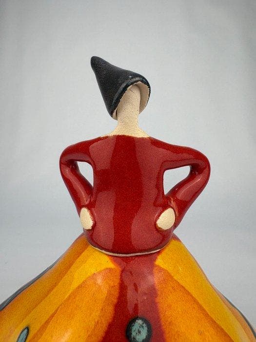 Mario Klara (1973) - Dancing Lady, Antiquités & Art, Art | Peinture | Moderne