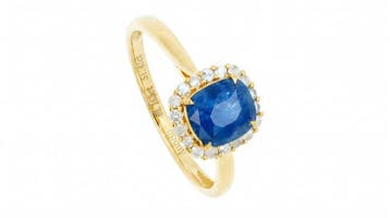 Zonder minimumprijs - Ring - 14 karaat Geel goud - 1.58ct., Nieuw