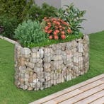 vidaXL Gabion plantenbak verhoogd 120x50x50 cm, Verzenden