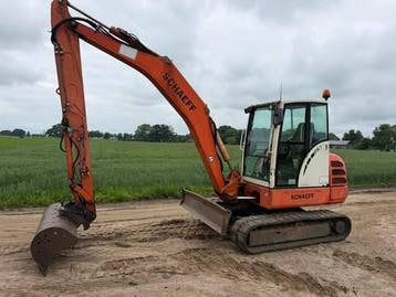 Veiling: Rupsgraafmachine Schaeff HR18 Diesel 34.6kW 2002, Ophalen