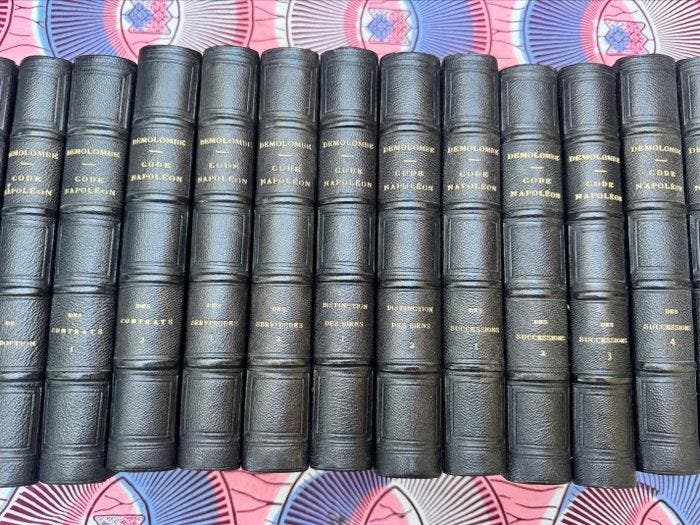 Charles Demolombe - Cours de Code Napoléon (suite de 25, Antiek en Kunst, Antiek | Boeken en Manuscripten