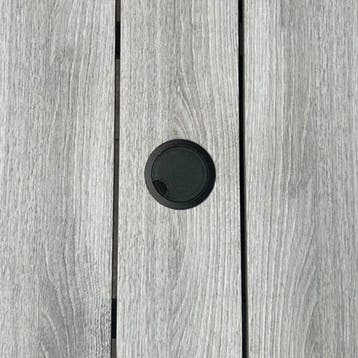 Picknicktafel Luna 6-8 personen - OP = OP, Ophalen of Verzenden, Nieuw, Rechthoekig, Aluminium