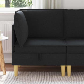 vidaXL Sofa met opslag Stof, Verzenden