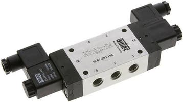 5/3 G1/4 Electrovanne centrale déchappement 24V AC, Verzenden, Nieuw