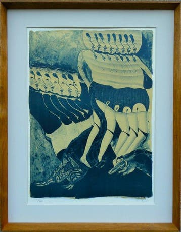 Francisco Toledo (1940-2019) - Dancers and crocodiles
